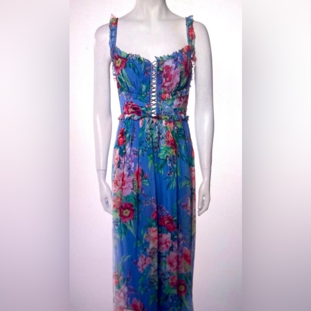 Zimmermann Bellitude Corset Jumpsuit Floral - Picture 4 of 11